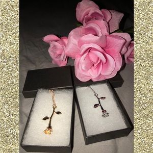 Rose Stem Necklace